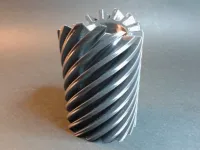 Spiral Gear Flower Pot-3