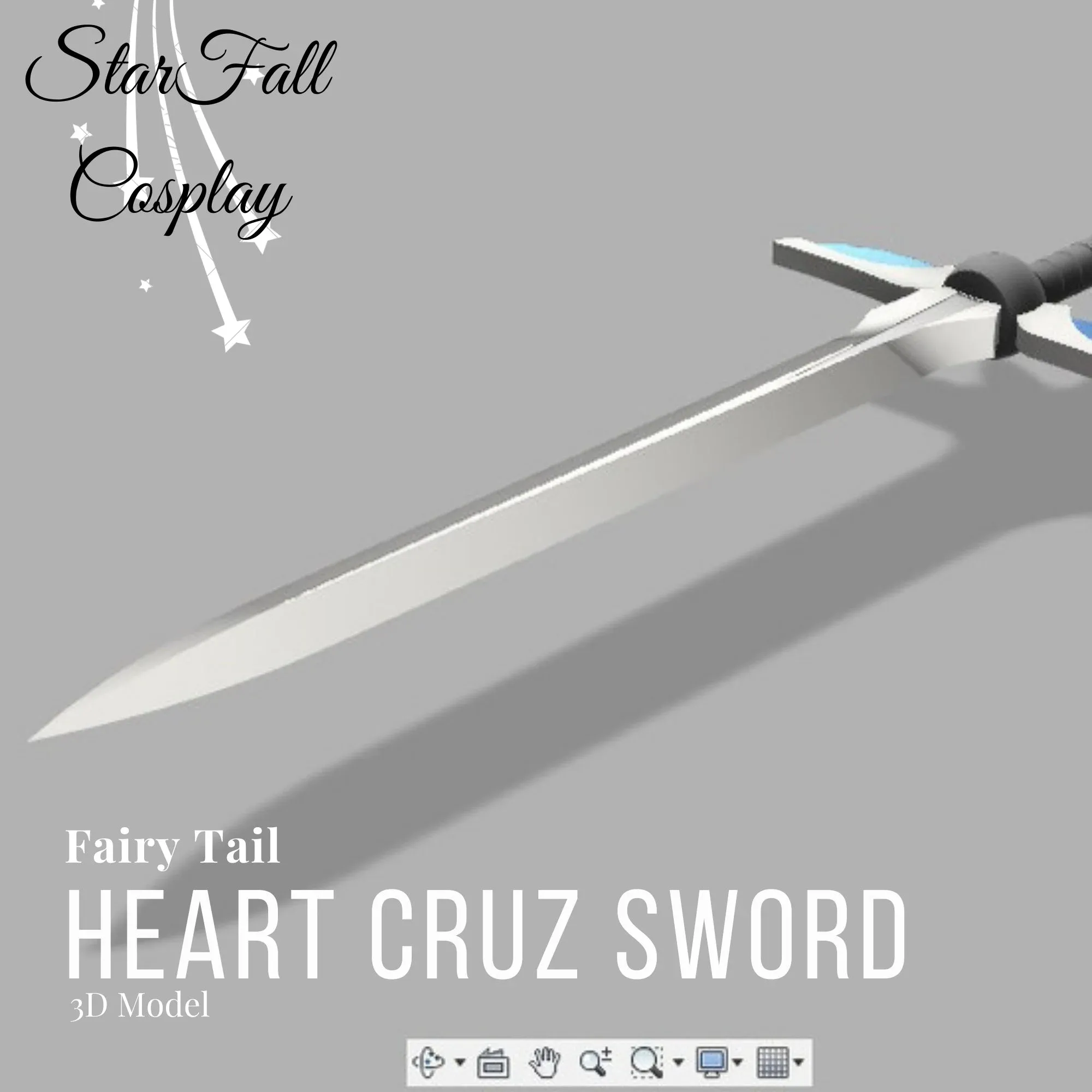 Heart Kruz Sword Erza Scarlet Fairy Tail
