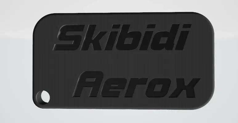 Skibidi Aerox Anhänger 7