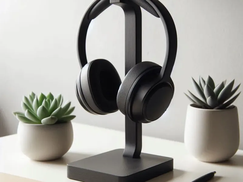 Soporte para auriculares de diseño "Wellraiser"