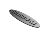 Subaru logo & writing keychain-1