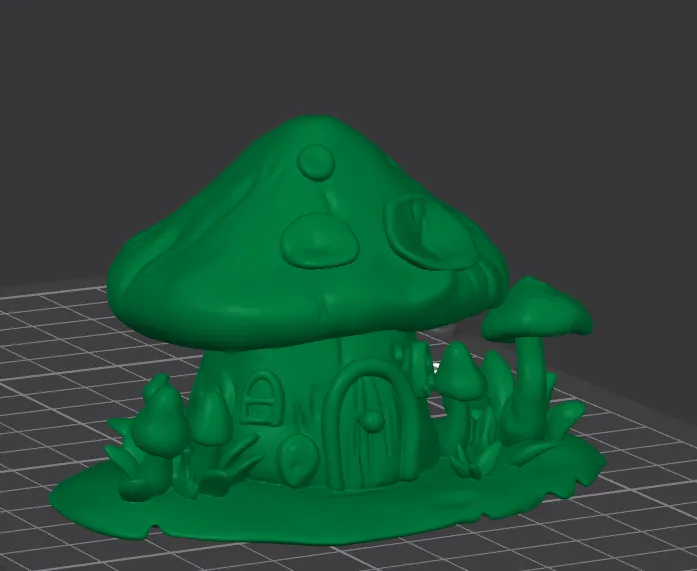mushroom house