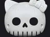 Máscara Hello Kitty Skull-0