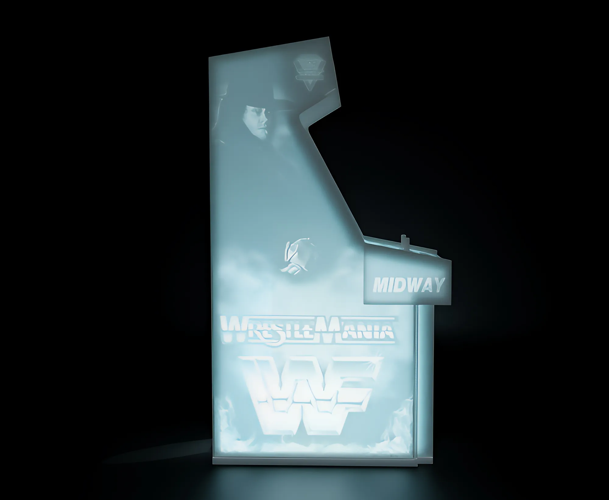 WWF - WrestleMania Arcade Cabinet with Lithophane