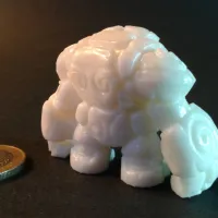 Stone Golem - Construct - PRESUPPORTED - D&D 32mm-2