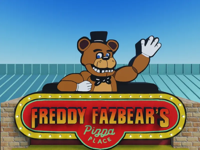 Freddy fazbear's pizza Model