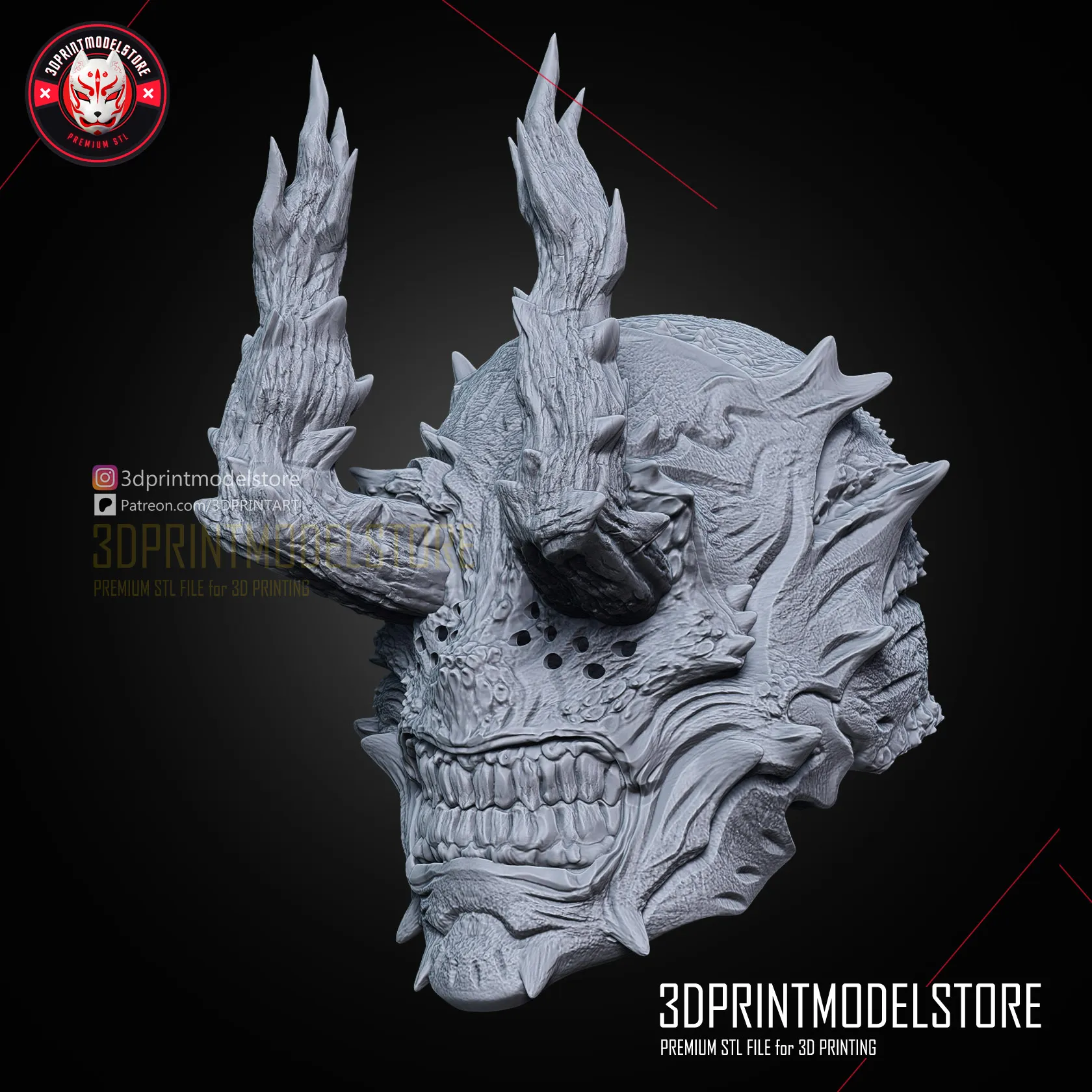 Hanami Mask - Jujutsu Kaisen Anime Cosplay Props