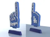 Présentoir pour doigt en mousse des Dodgers de Los Angeles, Collection sportive-1