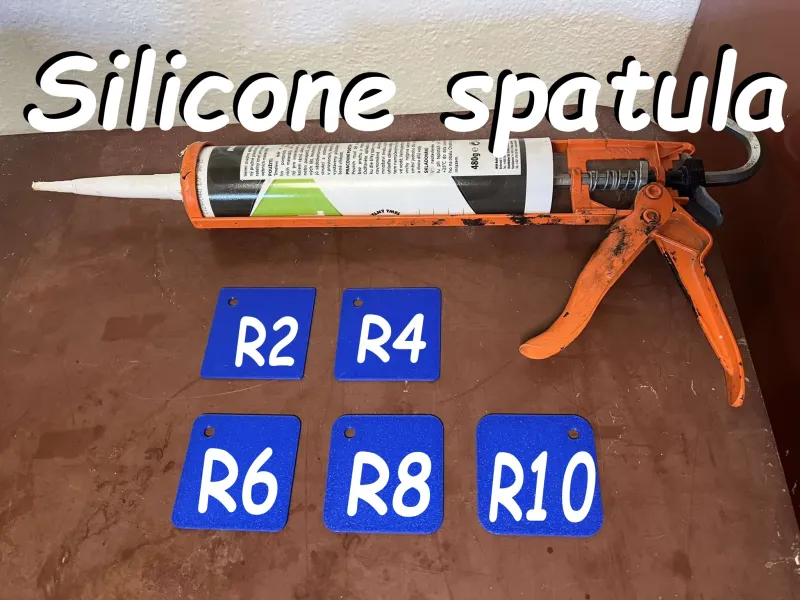 Siliconen spatel, Siliconen buis