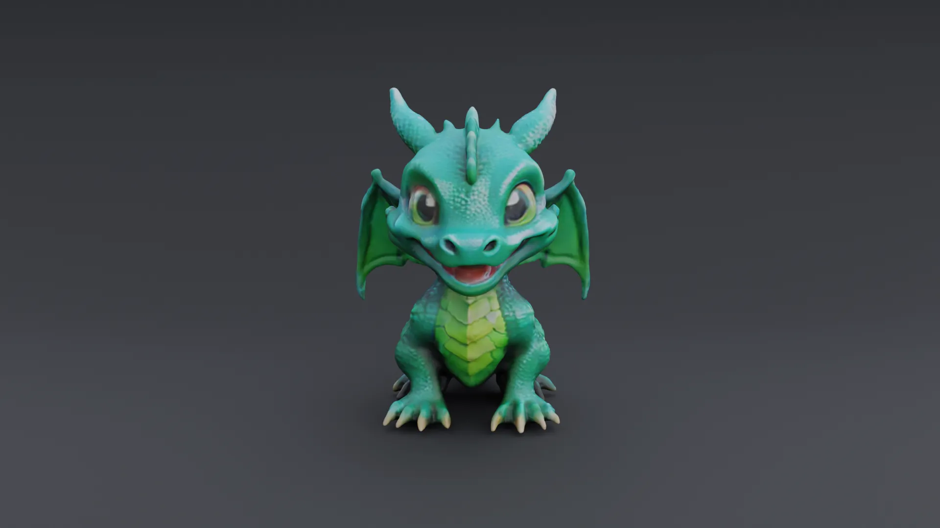Bebé dragón esmeralda nº 3