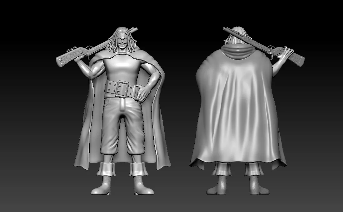 YASOPP - KIZIL SAÇ KORSANLARI - ONE PIECE 3D