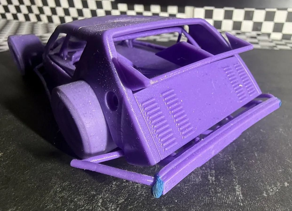 Vintage Asphalt Modified stock car V10 Scale 1:25-3