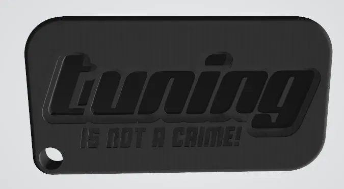 Tuning is Not a Crime Anhänger 4