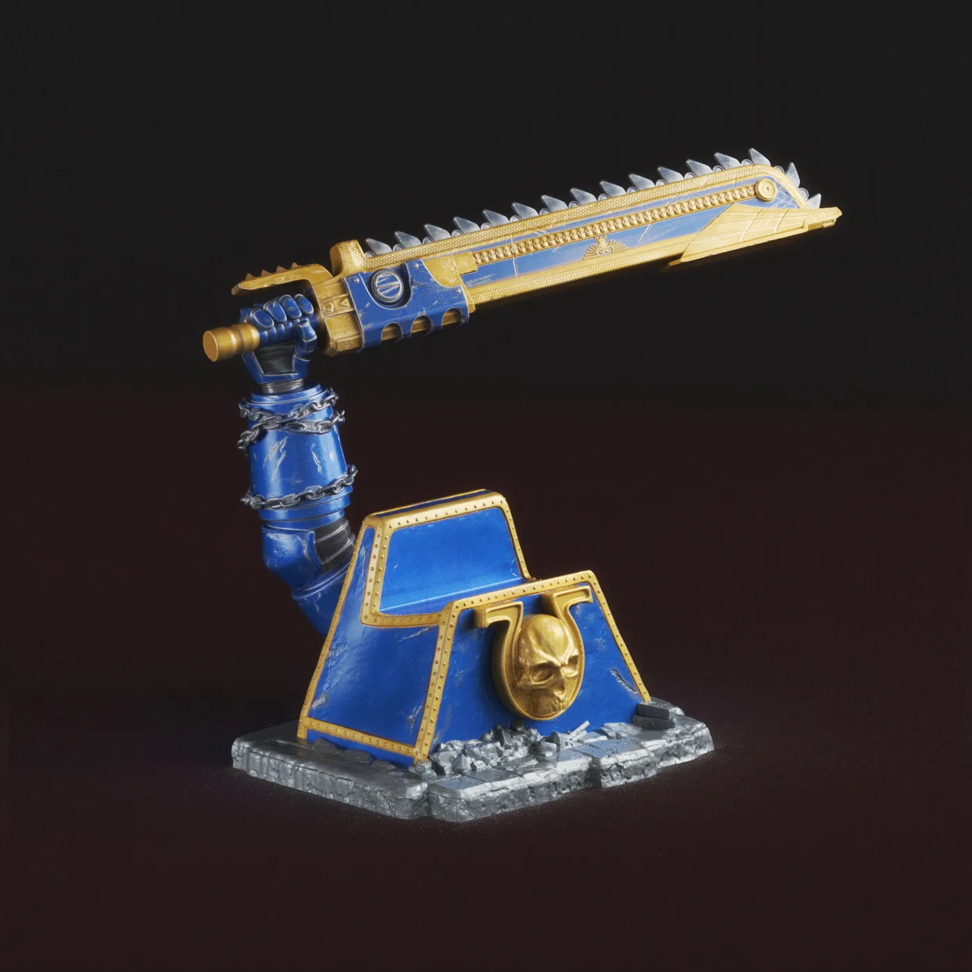 STAND CONTROL PS5 - WAR-HAMMER , SPACE-MARINE