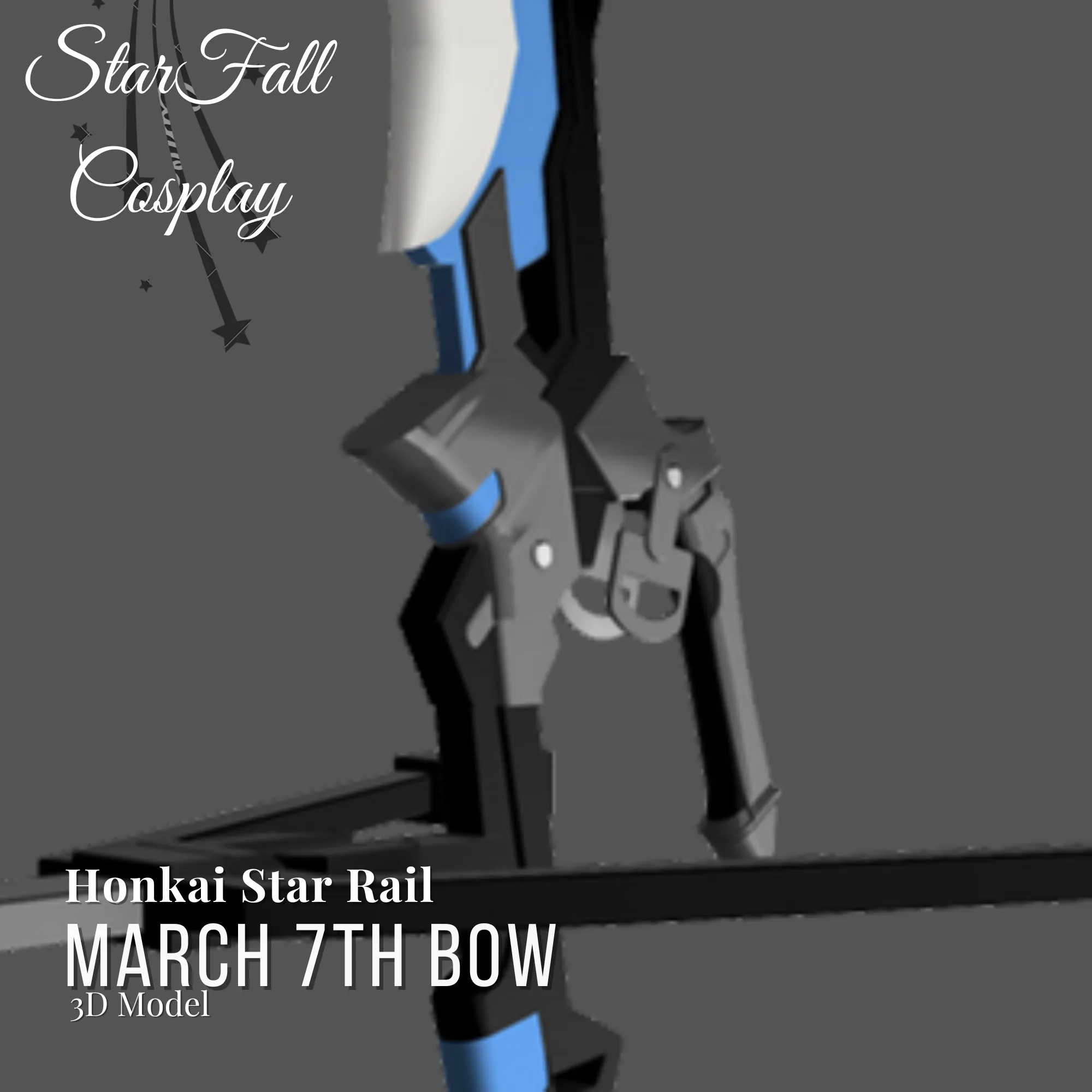 March 7th Bow 3D Model Honkai Impact