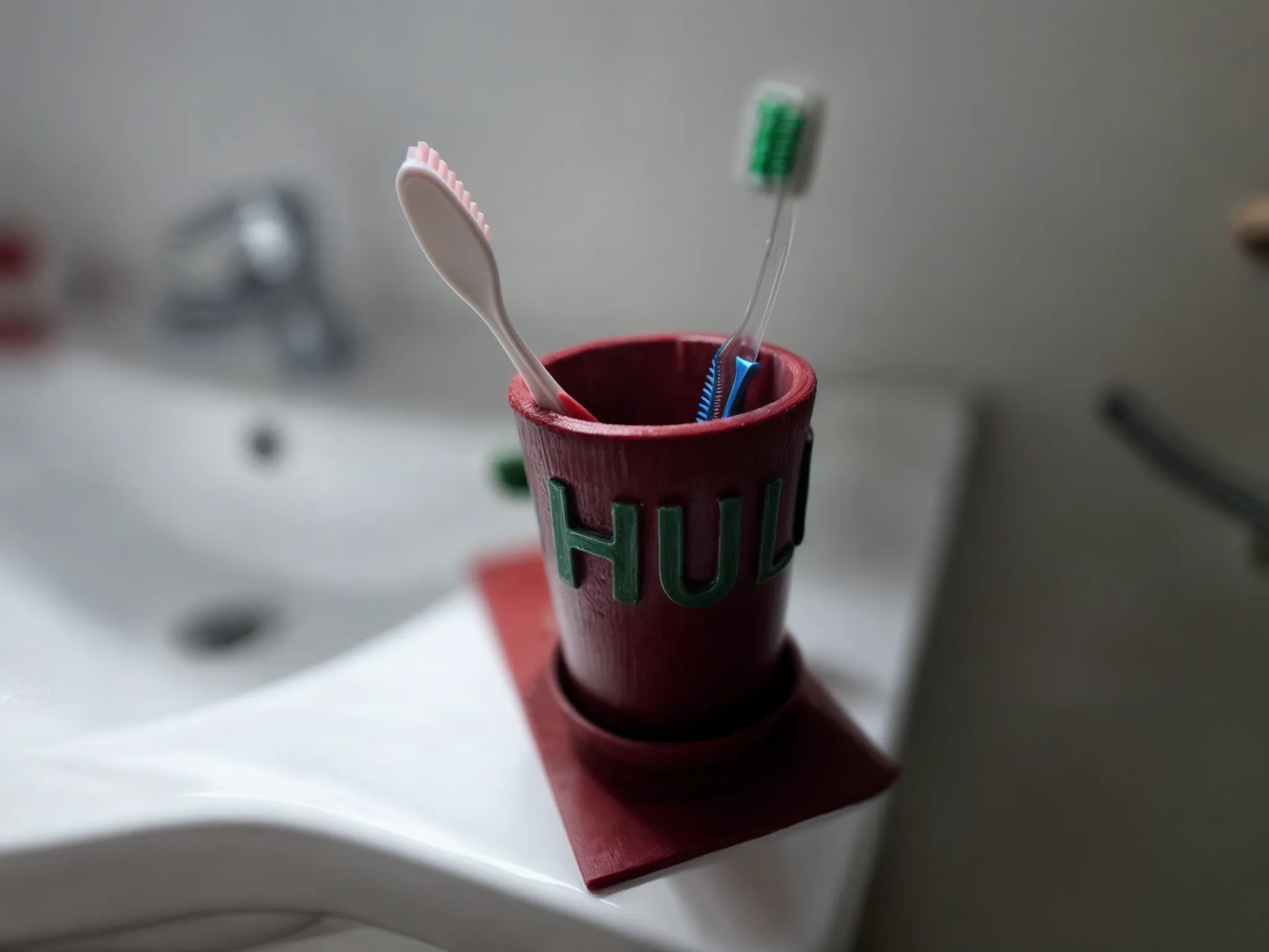Cupa pentru periuța de dinți Hulk