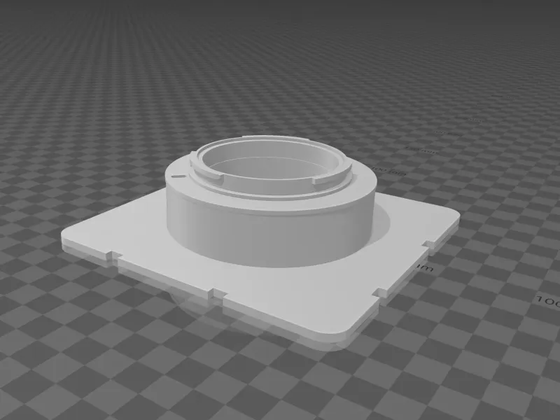 Cambo Ultima 23 - Fujifilm GFX adapter plate