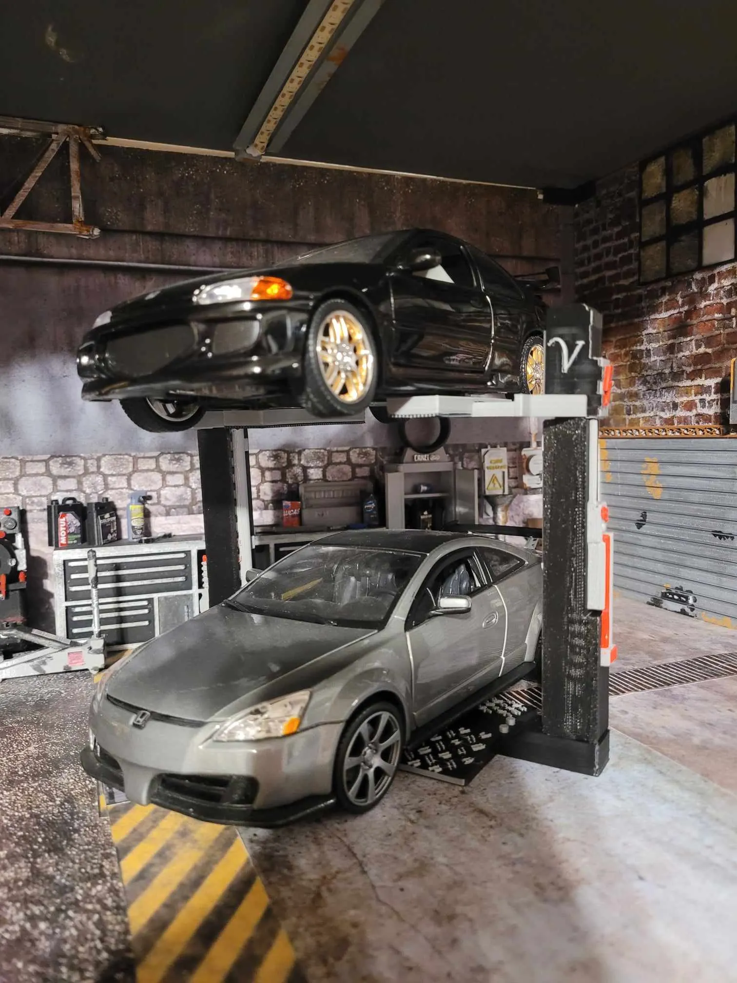 Miniature Games & Accessories STL Download - 1/24 Elevateur de garage C ...