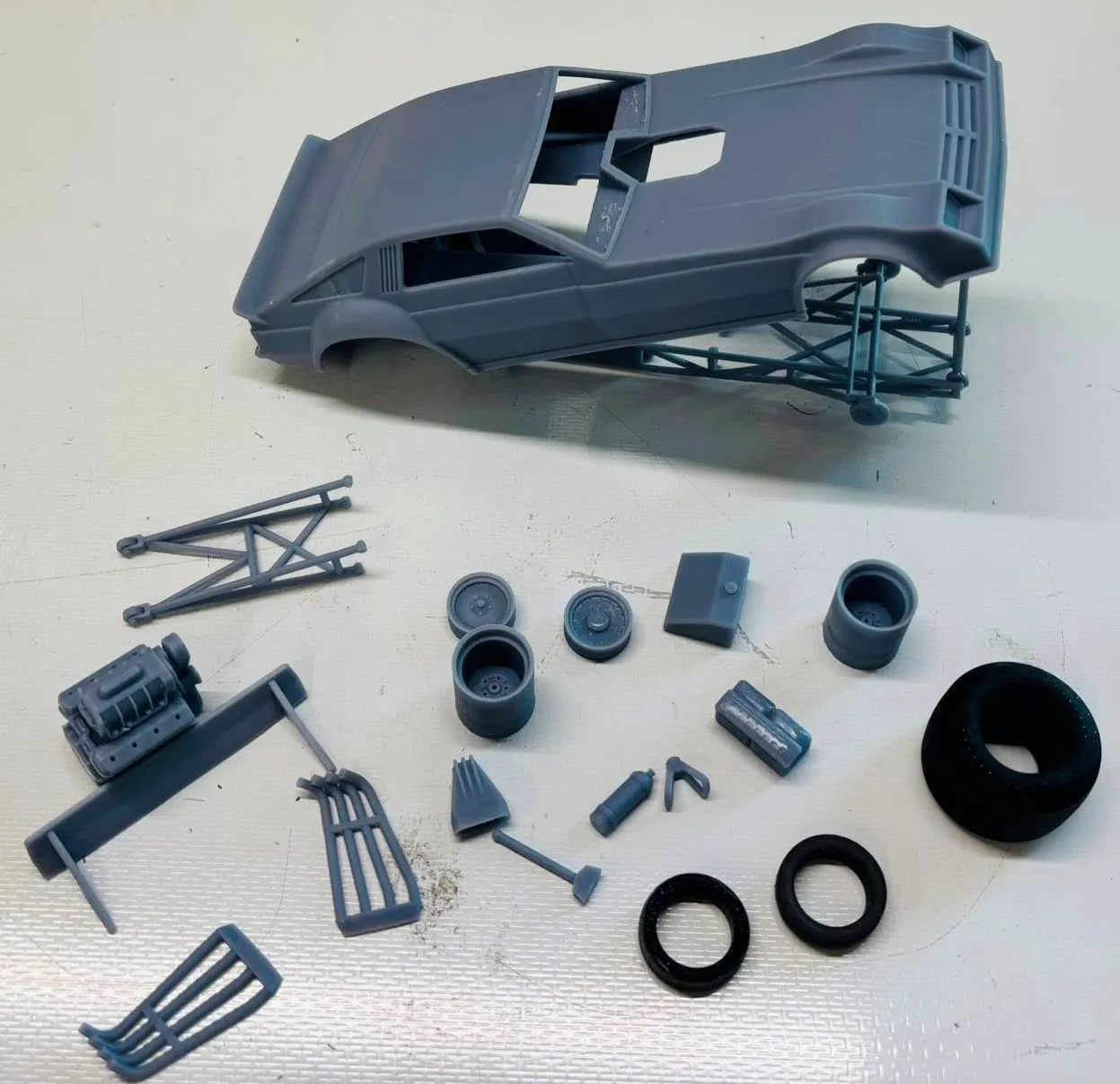 Vintage Funny Car Scale 1:25-7