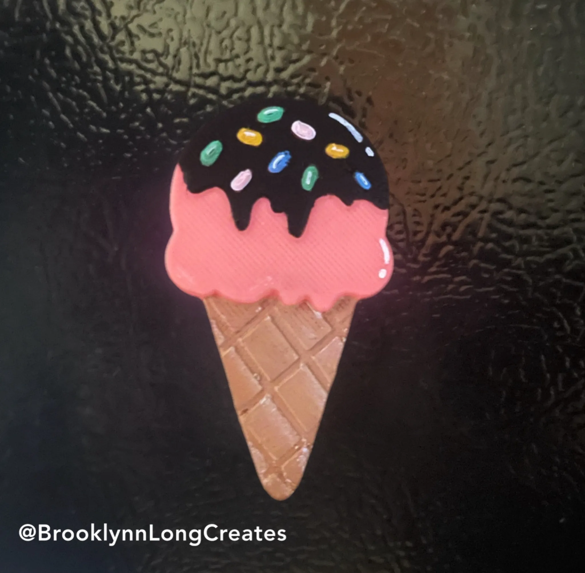 Cute Ice Cream Magnet