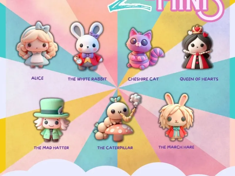 Z-Minis Alice in Wonderland Collectie