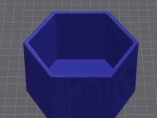 HEXAGONAL POT