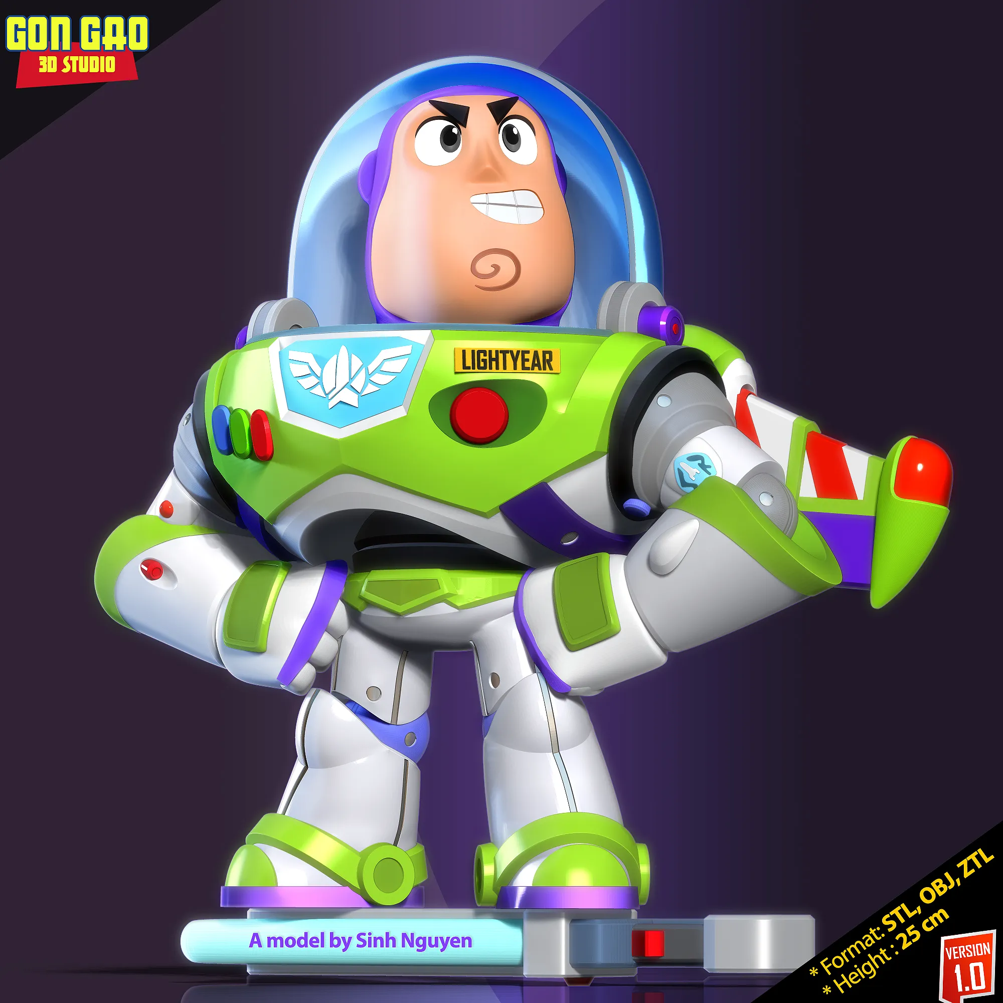 Buzz Lightyear returns