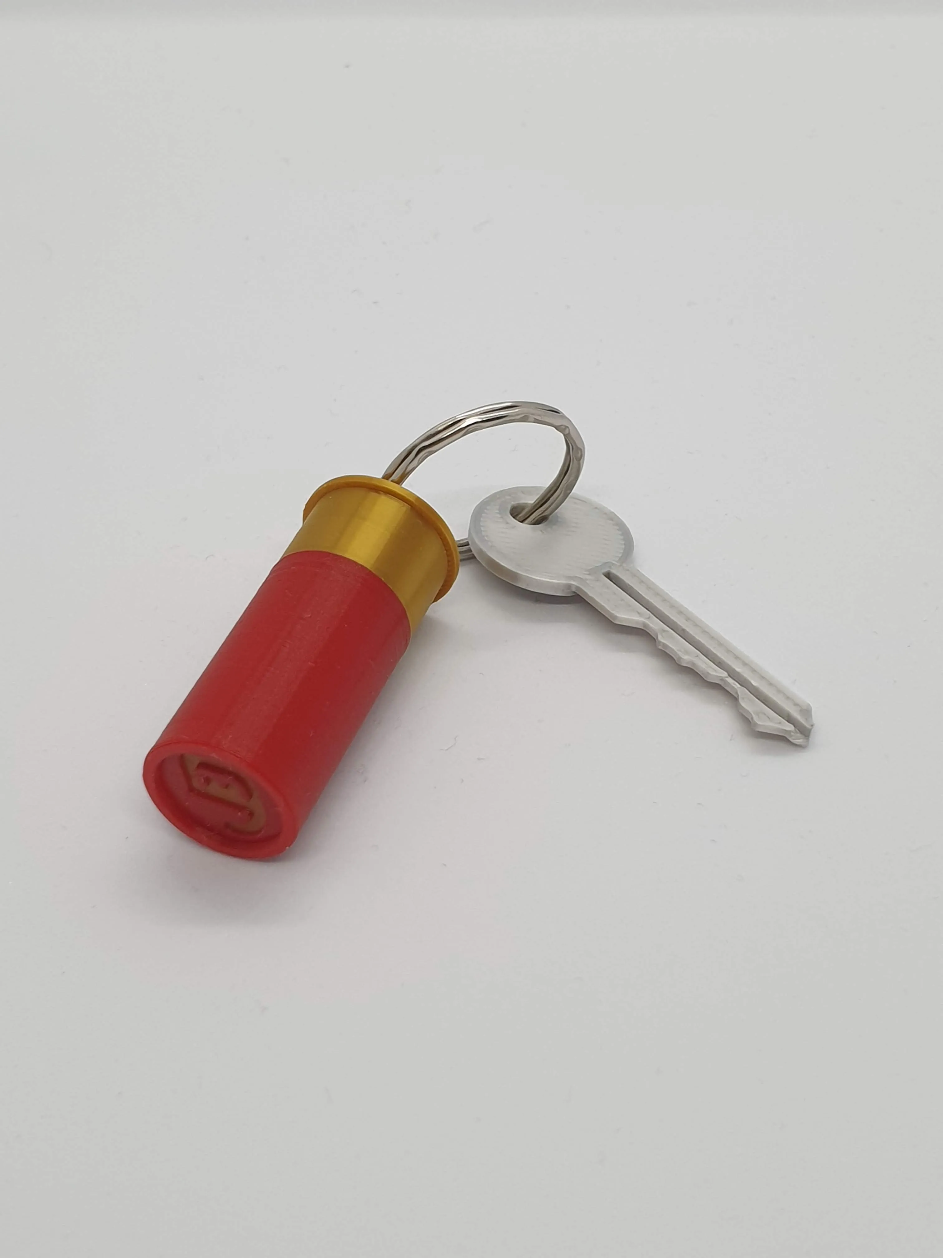 Shotgun Shell Keychain Stash Container