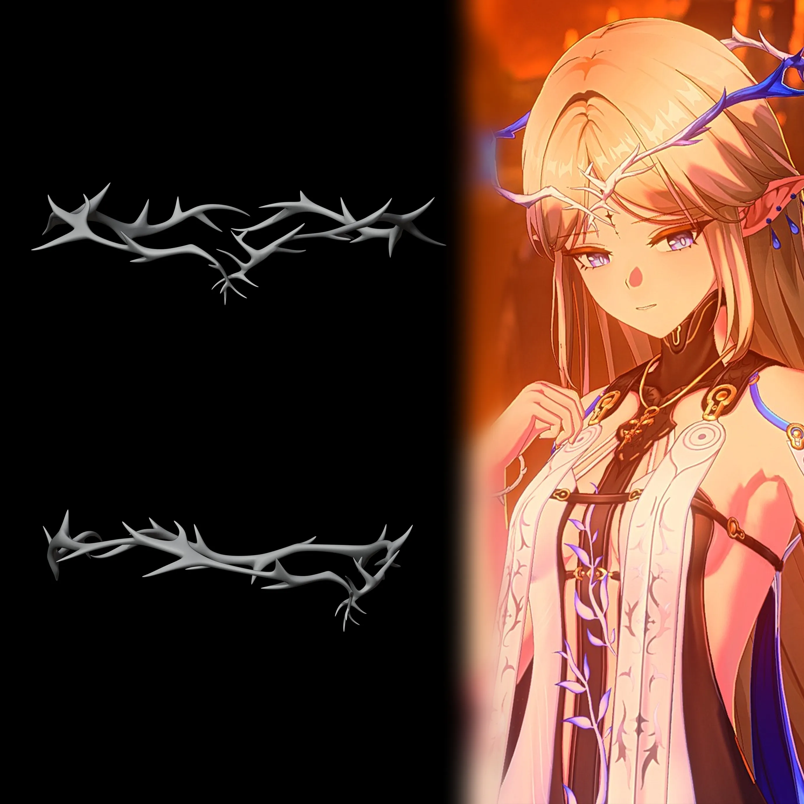 Cartethyia - Diadem - Wuthering Waves Cosplay Prop