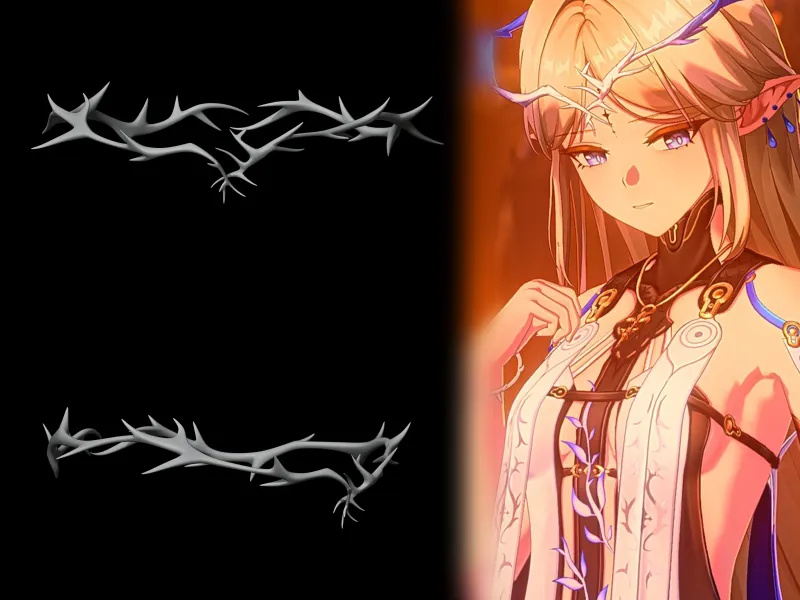 Cartethyia - Diadem - Wuthering Waves Cosplay Prop