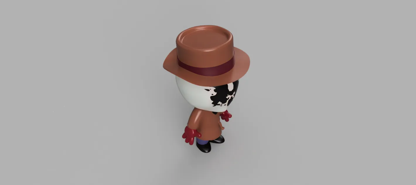 Other STL Descarga - DC Comics Watchmen Mini Rorschach (Walter Kovacs ...