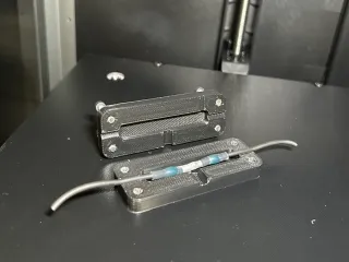 Wire splice injection mold