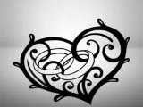 heart  ring wall art-1