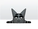 Sprunki Gray Flexi Articulated STL 3D Character Fanart-0