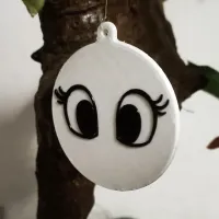 CiCi Christmas tree ornament and keychain-4