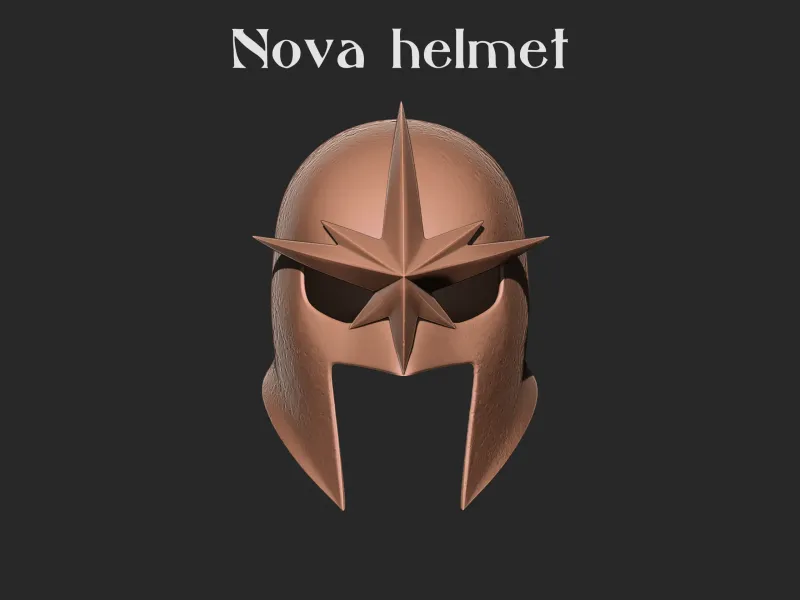 Шлем Nova 3d печать модели