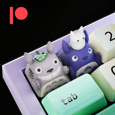Totoro and friends Keycaps - Mechanical Keyboard