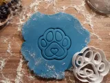 Love Pet Paw Cookie Cutter, Dog or Cat Birthday Gift-0