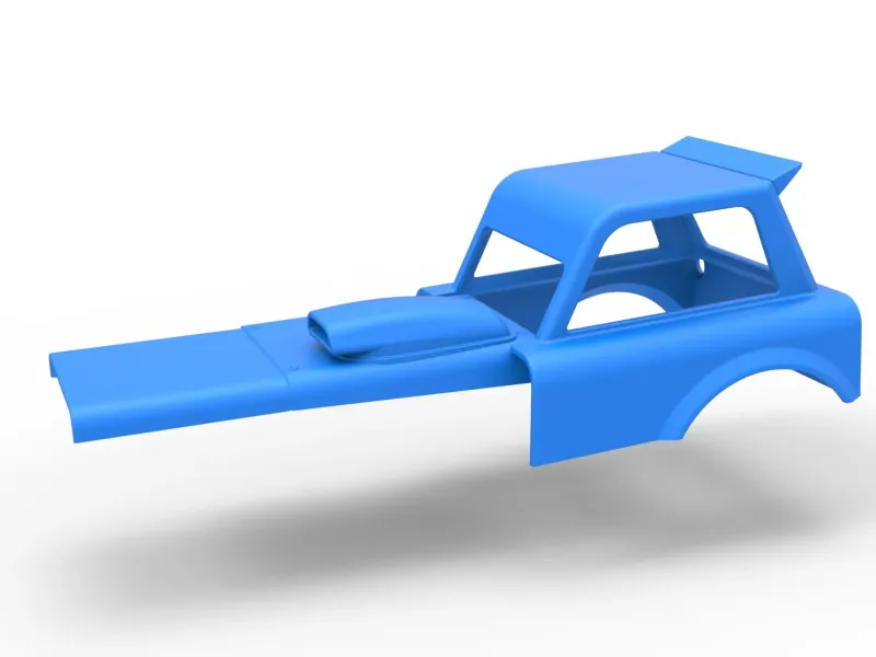 Shell of New Zealand Superstock car Version 2 Scale 1:25