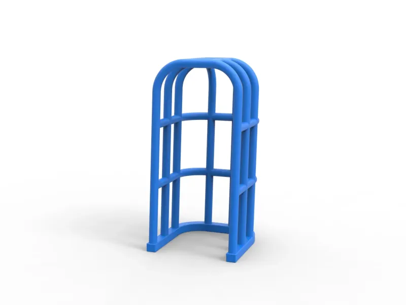 Roll Cage of Pulling Tractor Version 1 Scale 1:25