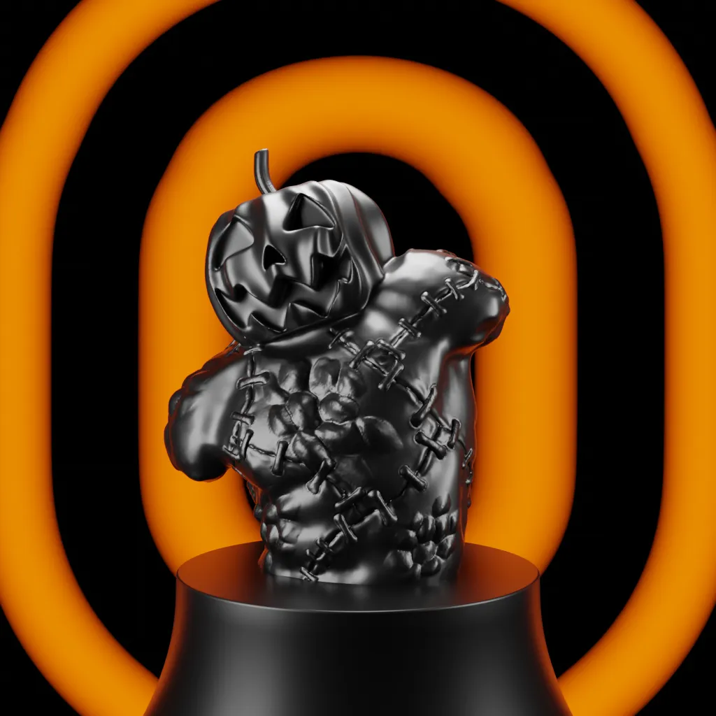 Nightmare's Gambit - Halloween Chess Set