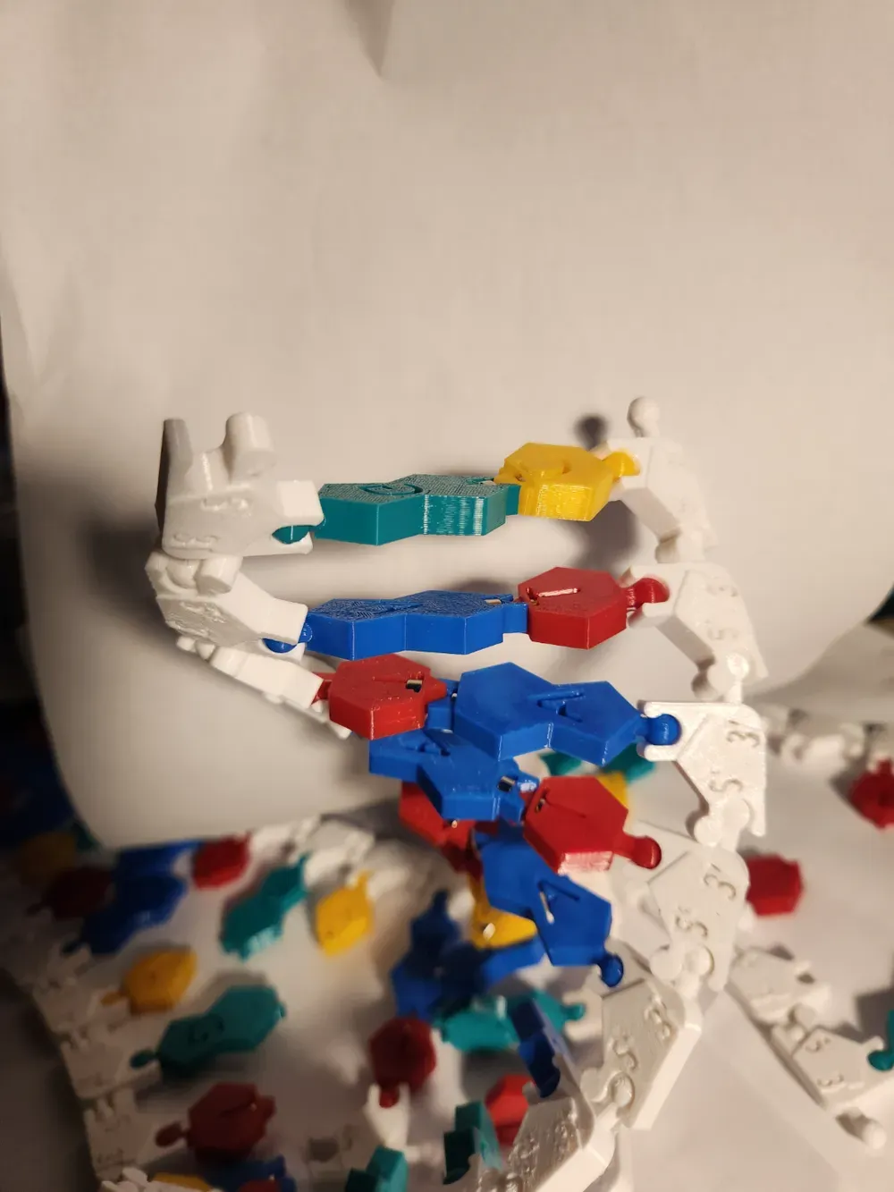 Spooky mutation possible DNA/RNA Magnetic model kit activity