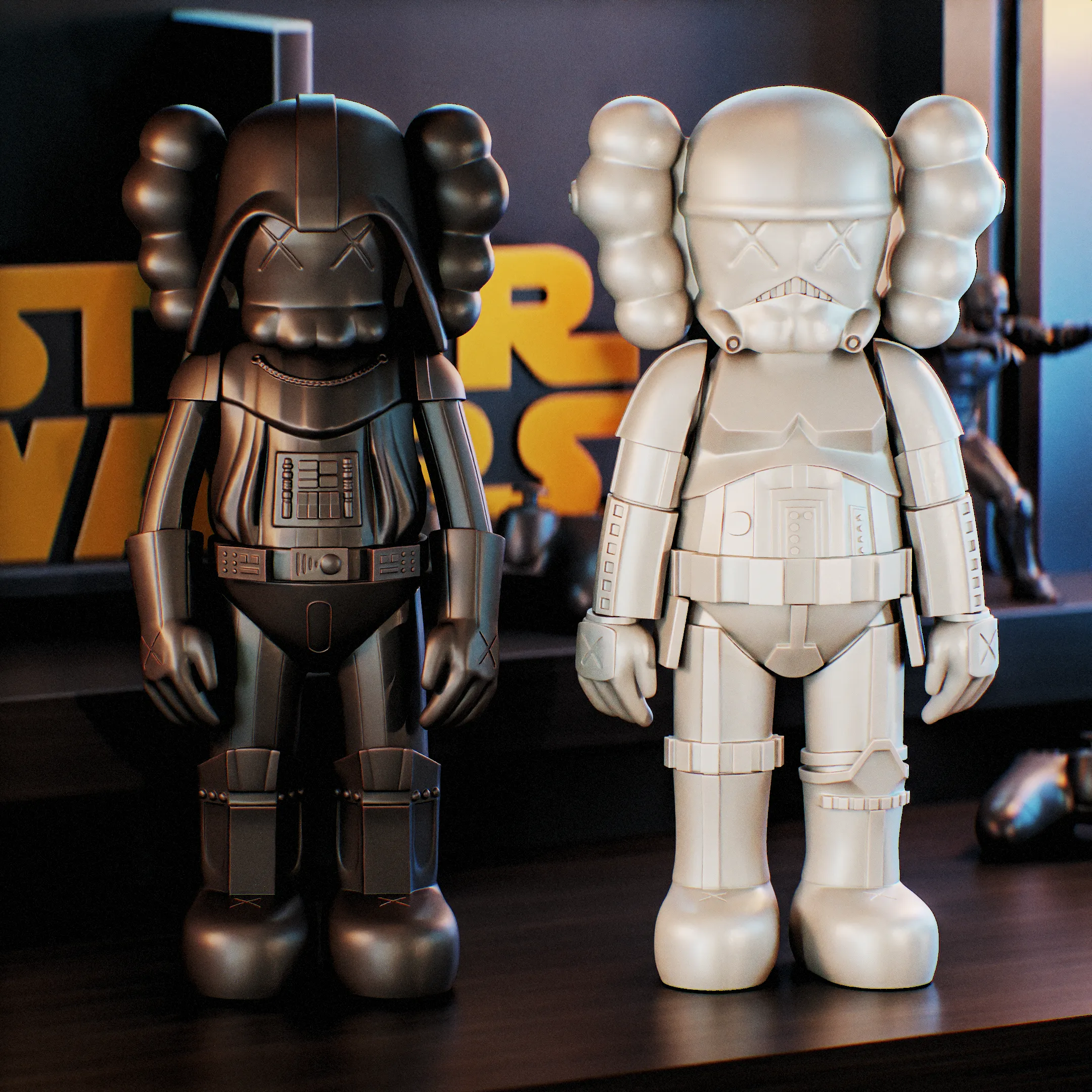 その他 STAR WARS STORMTROOPER(KAWS VERSION) KAWS STAR WARS STORMTROOPER (Kaws Version) フィギュア 限定品