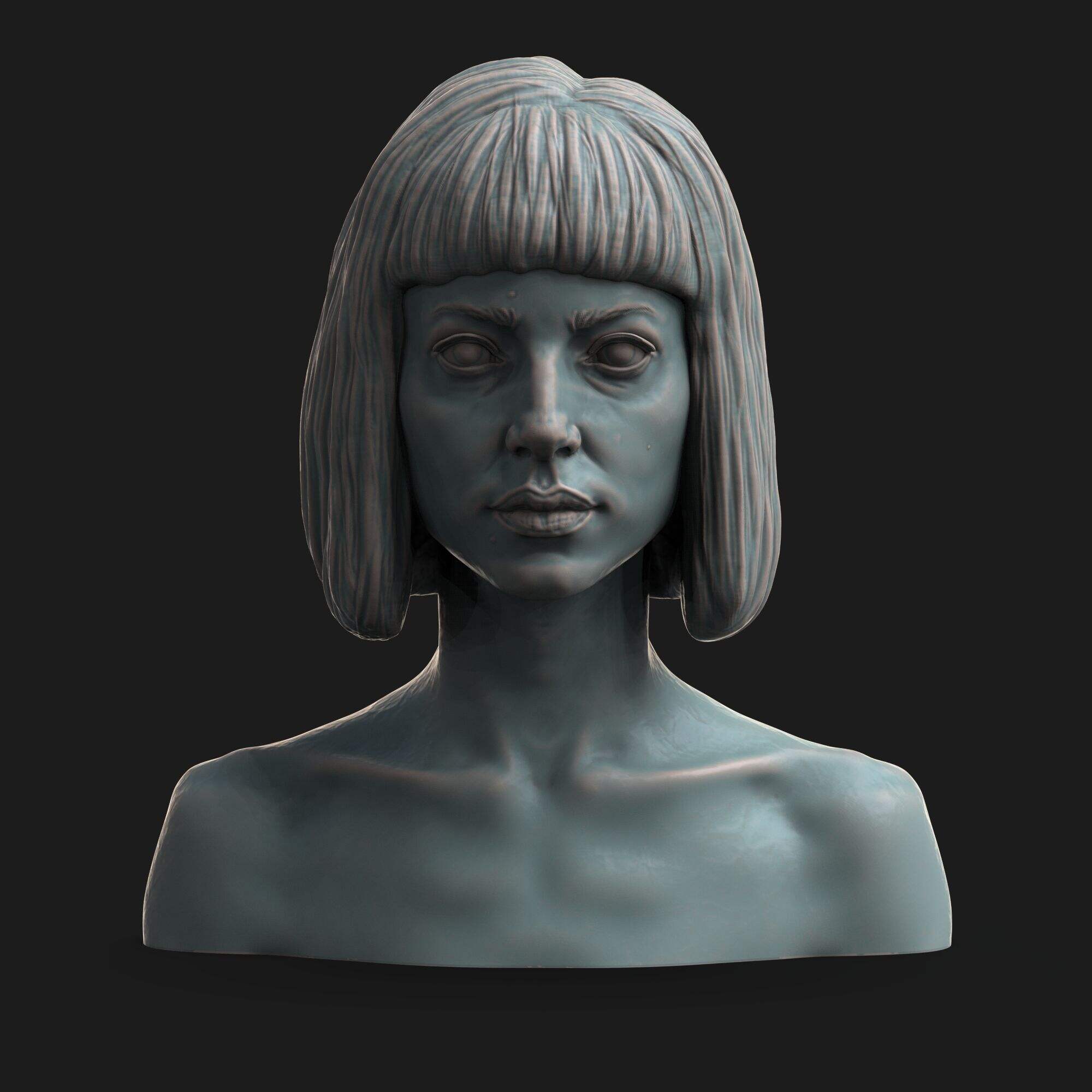 Free 3D Female Bust Models