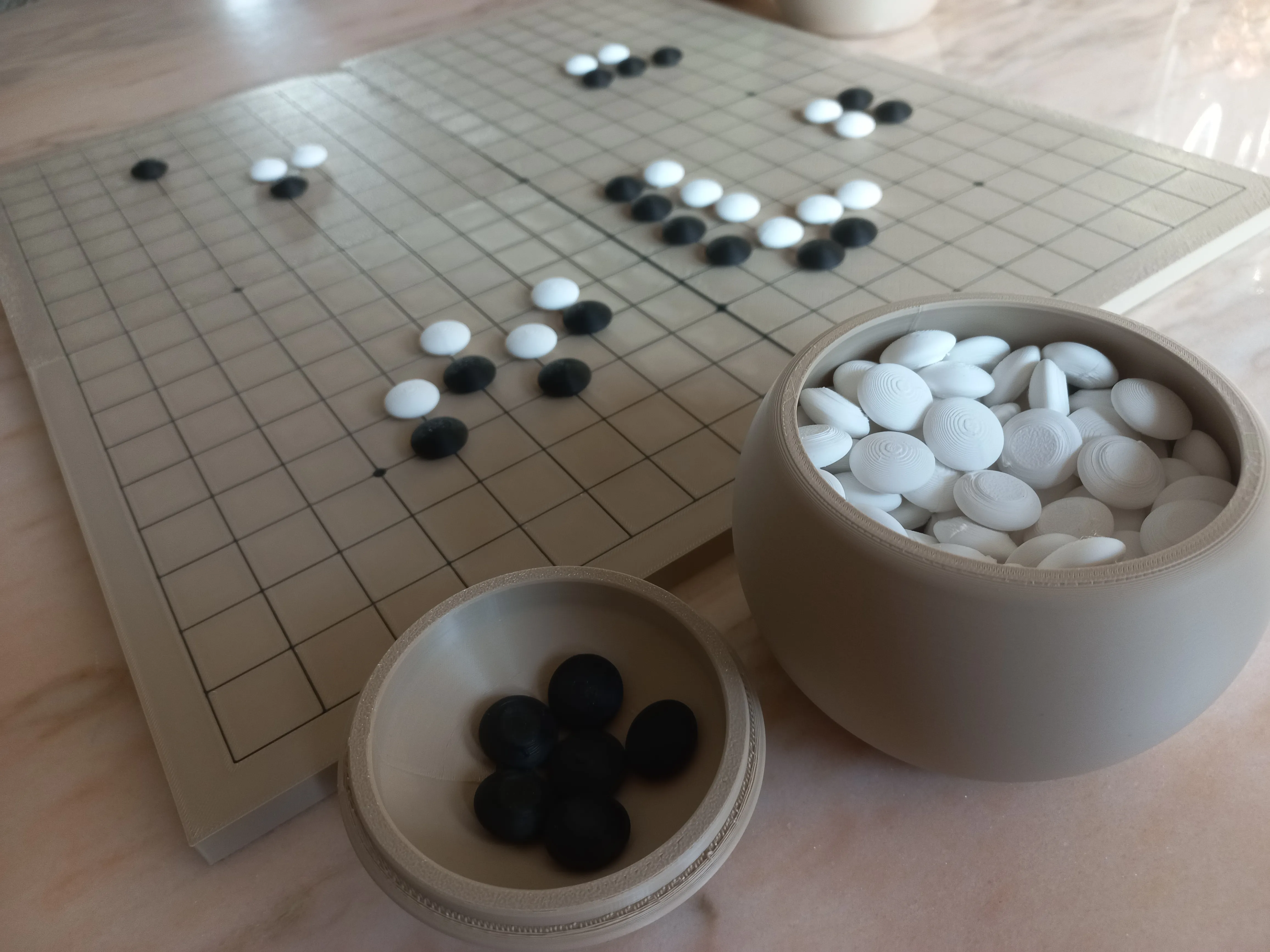 3D Printer Files | 3MF File | Go Game complete set | Creality Cloud