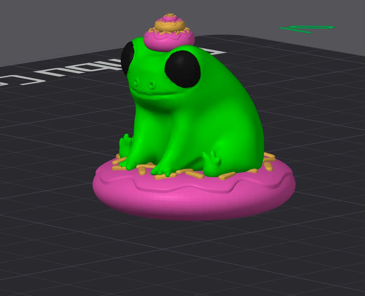 Fred, o sapo rei dos donuts