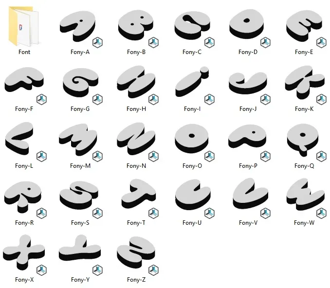 Alphabet-Fony
