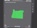 Oregon state topography-0