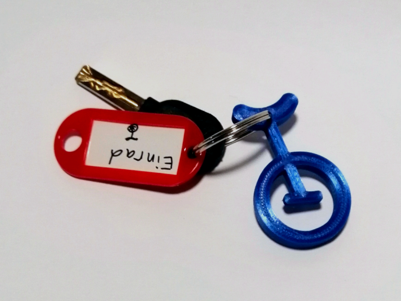 Unicycle keychain 3D models download Creality Cloud