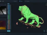 Low Poly Lion Statuette-2